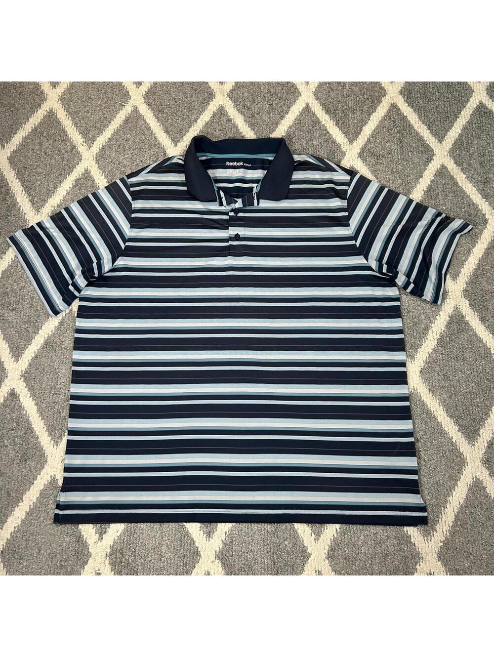 Reebok Golf Men's 3XLT Short Sleeve Athletic Polo Shirt